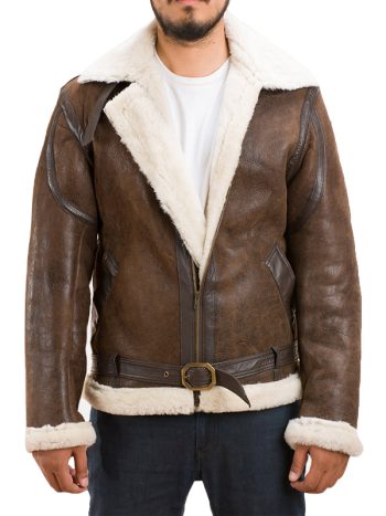 Forest Double Face Pasted Shearling Jacket
