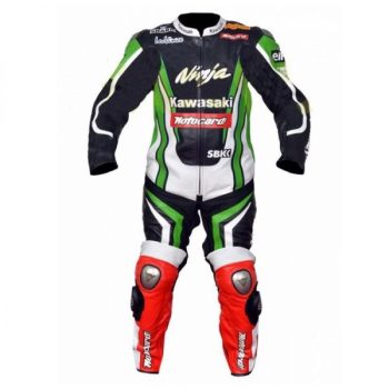Tom Sykes Kawasaki Motorcycle Leather Motogp Suit