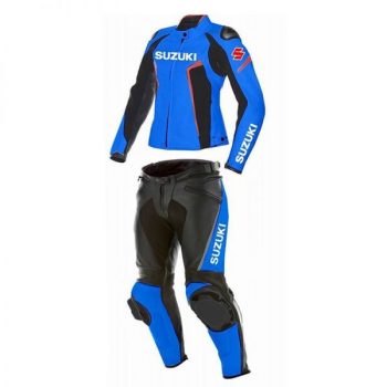 Women’s Suzuki Motorbike Racing Leather Suit