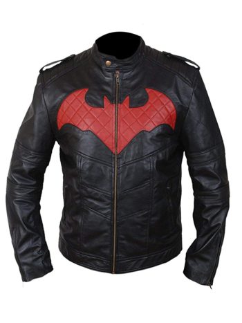 batman leather motorcycle jacket