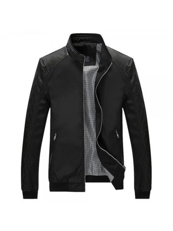 Men’s Color Block Slim Casual Thin Lightweight Jacket