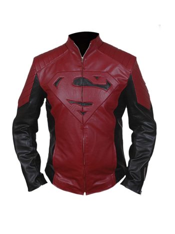 superman leather jacket