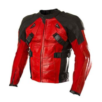 Dead Pool Motorbike Motogp Leather Jacket