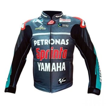 FABIO QUARTARARO PETRONAS YAMAHA MOTOGP LEATHER JACKET 2019