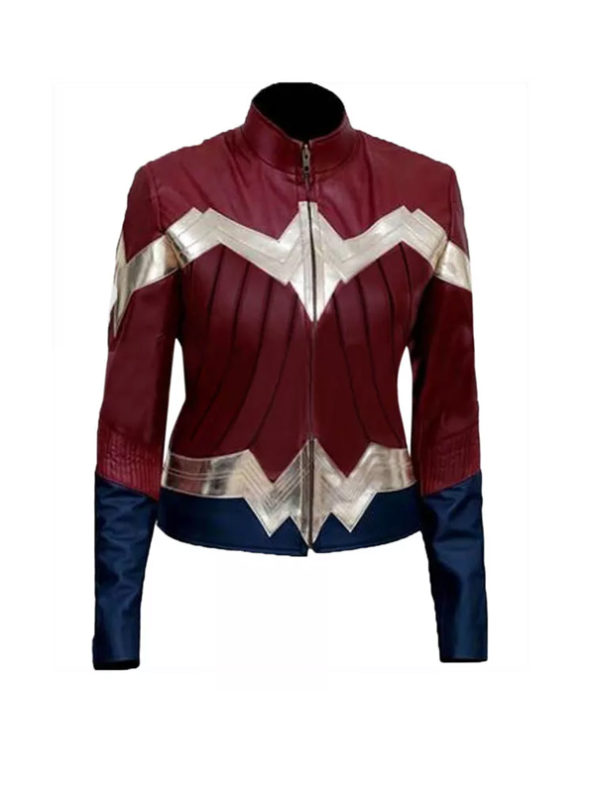 wonder woman leather jacket