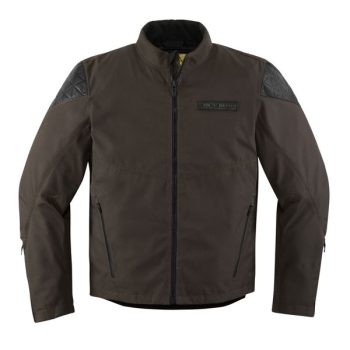 Icon 1000 Squalborn Motorcycle Leather Jacket