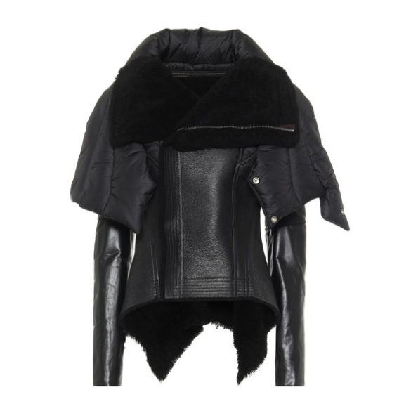 shearling leather jacket