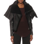 shearling leather jacket