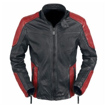 Red Smith Motorcycle Leather Jacket