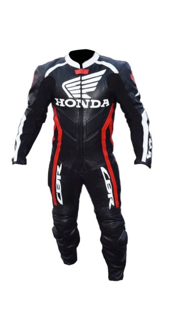 Canadian Honda Motorcycle Leather Suit
