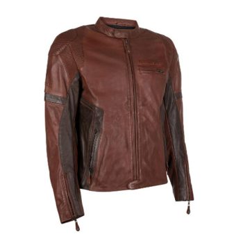 leather motorcycle jacket with armor