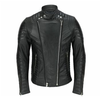 Slim Fit Leather Jackets For Mens