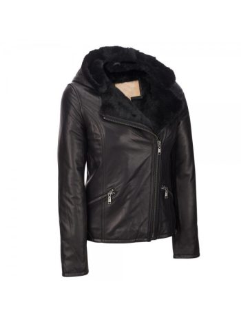 leather stylish jacket