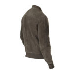 Men’s suede shearling jacket