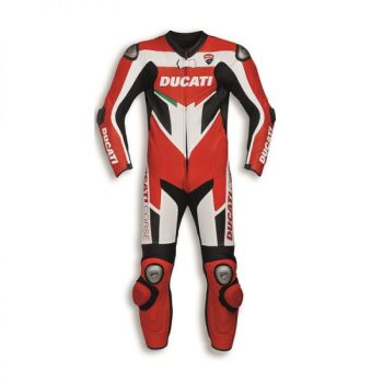 t Ducati Corse C3 One Piece Motorcycle Racing Leather Suit