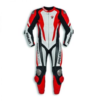Ducati Corse K1 Men’s Racing Genuine Leather Suit