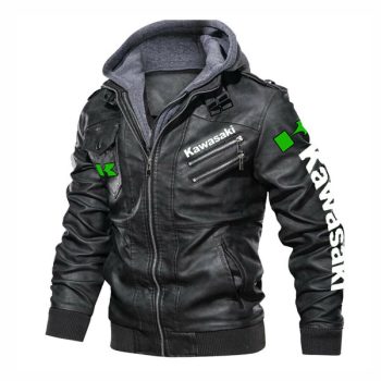 New Kawasaki High Quality Leather Jacket