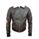 new leather bomber jacket