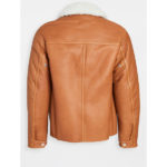 brown leather jacket mens