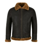 real leather shearling jacket