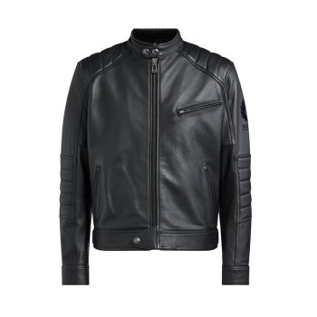 Mens Riser Motorbike Leather Jacket