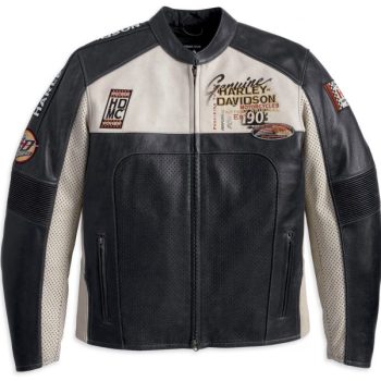 Harley Davidson Men’s Regulator Perforated Leather Jacket