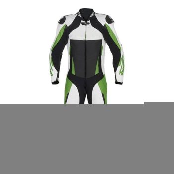 Kawasaki Green Motorbike Leather Racing Suit