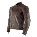 Mens-Real-Quality-Oxblood-Leather-Biker-Jacket