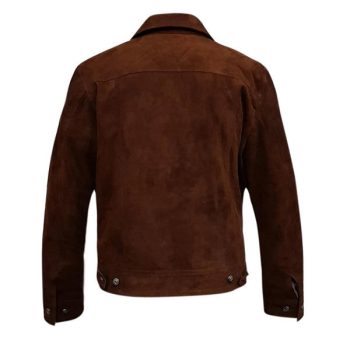 leather collar jacket mens