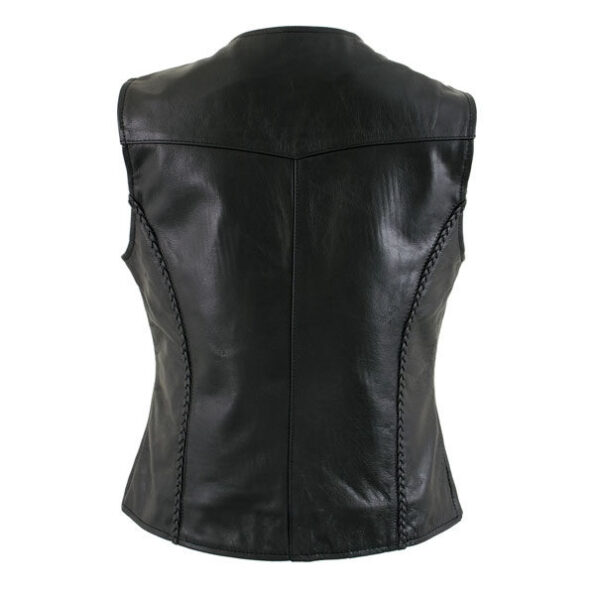 Road-Queen-Womens-Black-Leather-Braided-Vest-2-600×600