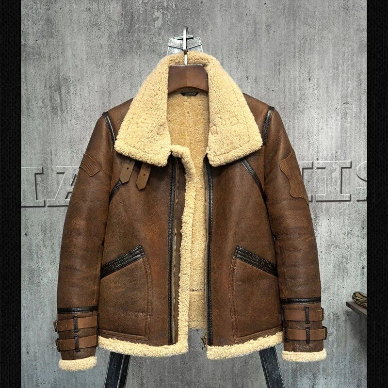 Mens B3 Shearling Bomber Jacket