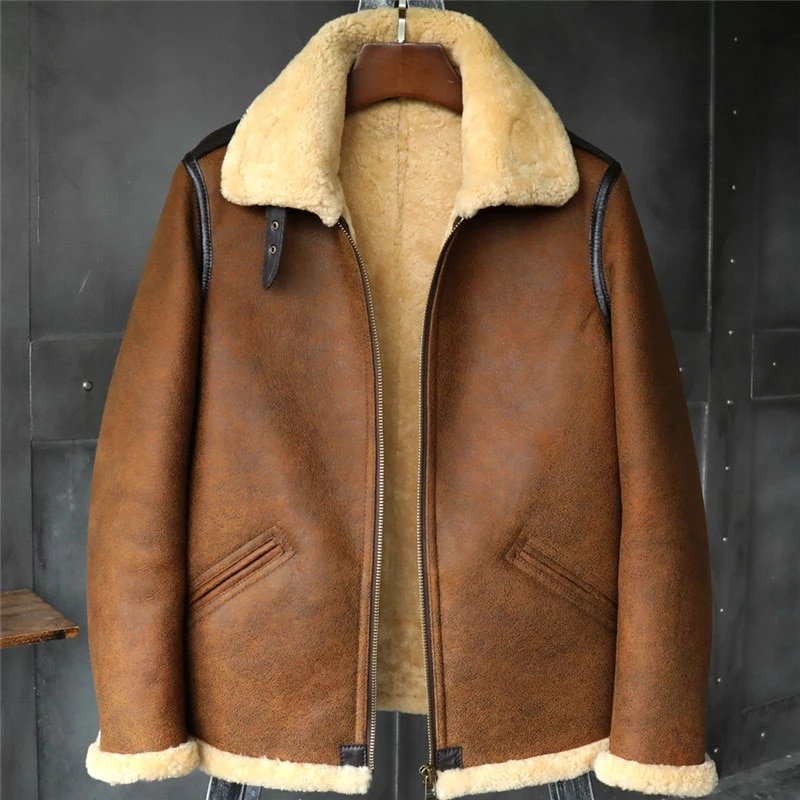 Mens B3 Shearling Jacket