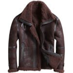 Mens-Brown-Zipped-Leather-Shearling-Trim-Jacket.jpg