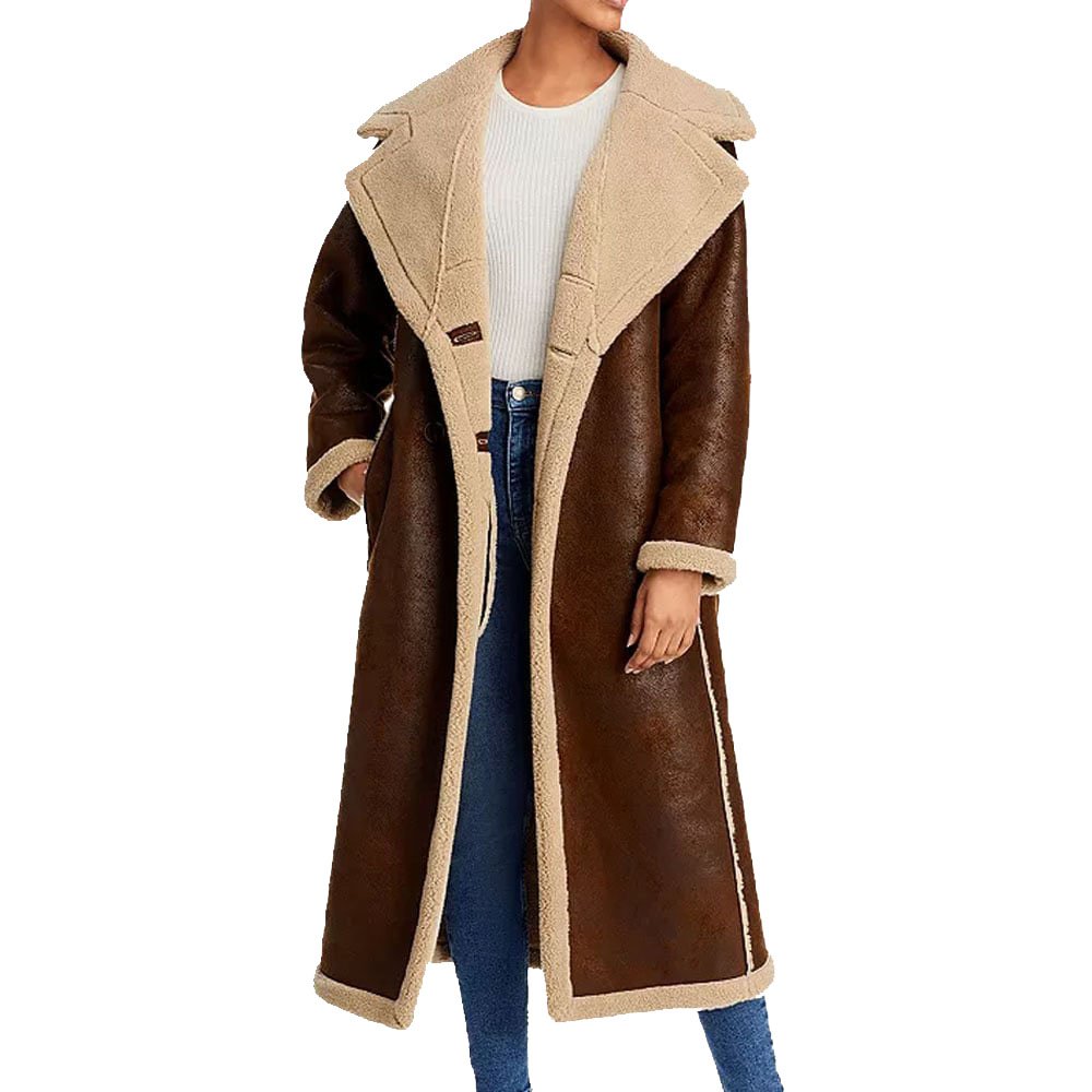 Simon Miller Jetz Faux Shearling Coat
