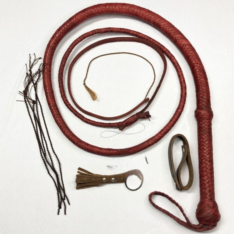 Kangaroo Hide Bullwhip​, 3ft to 18ft by Western Bullwhip