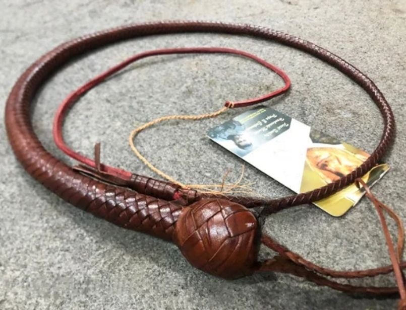 Kangaroo Hide Snake Whip