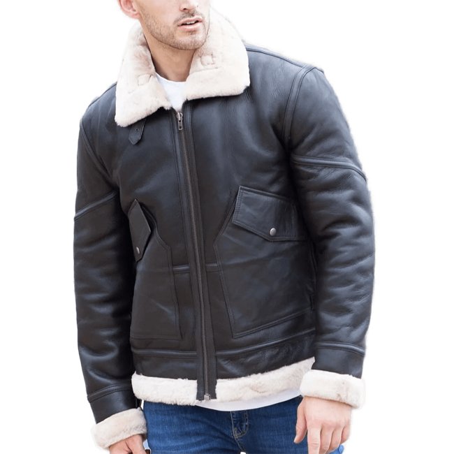 Airforce Shearling Leather Jacket