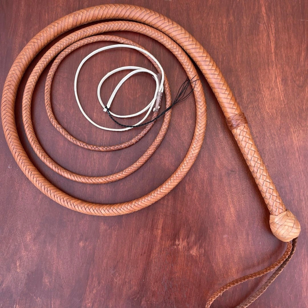 Indiana Jones Bullwhip – 3ft to 18ft Kangaroo Hide Whip
