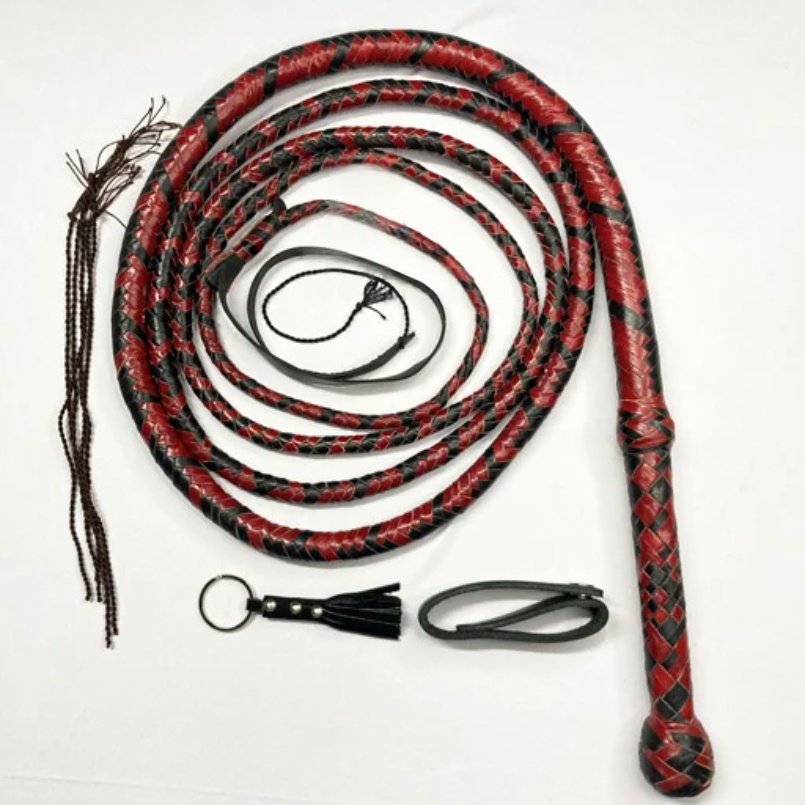 Cow Whip – Australian Style Two Tone Professional Bullwhip