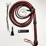 Cowhide Leather Bullwhip – 3ft to 18ft Professional Bullwhip