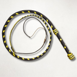 Black and Yellow Paracord Bullwhip – 3ft to 18ft