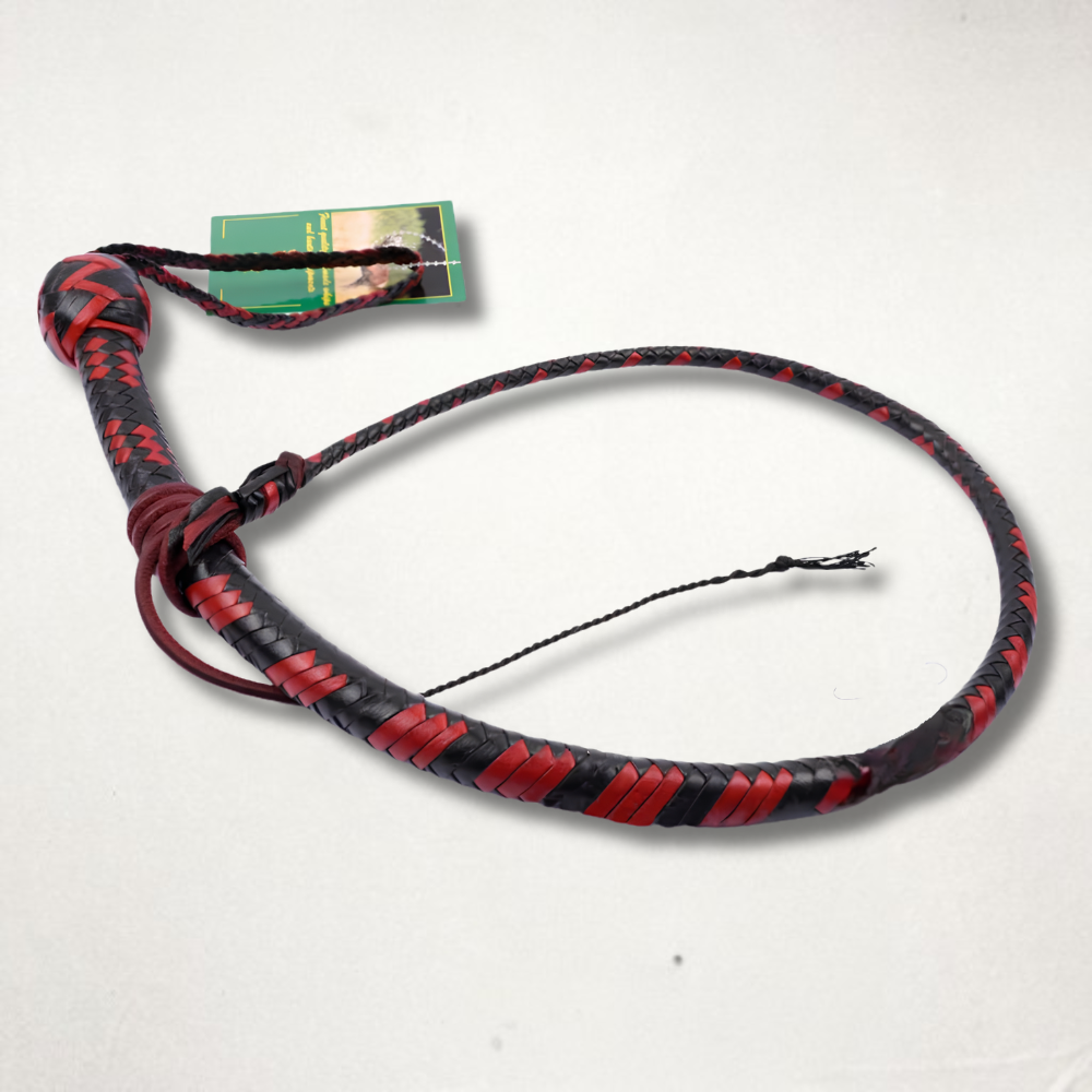 Untitled design - 2026-05-21T112123.526 Handcrafted Cow Hide Snake Whip