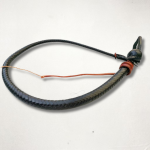 Black Snake Whip in Kangaroo Leather